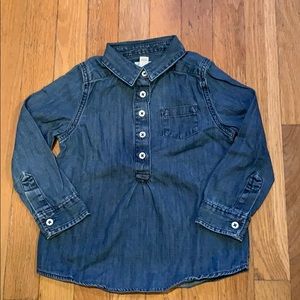 Denim Popover Shirt